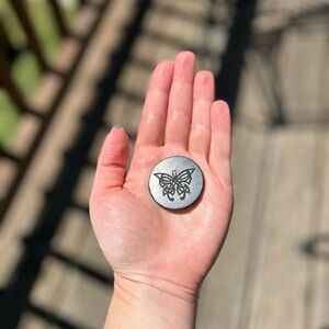 Shungite Butterfly Laptop Tile